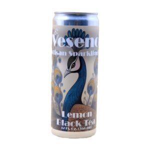 Vesence: Artisan Sparkling Tea, Lemon Black Tea (8-Pack, 12 fl. oz.)